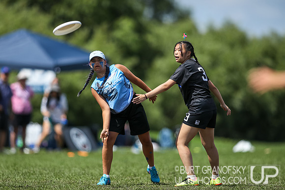 USA Ultimate YCC 2022 -- U17 Girls Finals Action