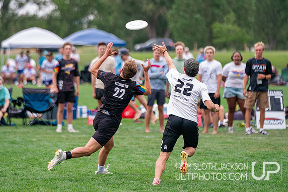 Bracket  play at 2024 USAU Youth Club Championship