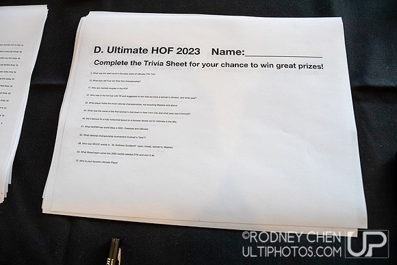 2023 Ultimate Hall of Fame Welcome Reception