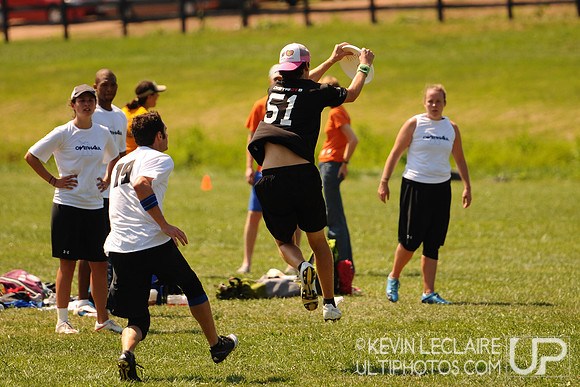 Saturday Elite Mixed division action -- Chesapeake Open 2010