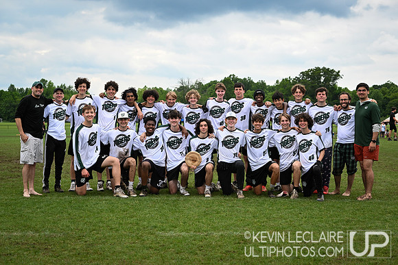 Jackson-Reed Tigers Varsity Champions Team Photo - VA HS States 2024 Sunday