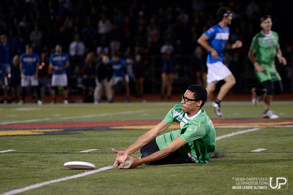 MLU Spinners vs. Rumble