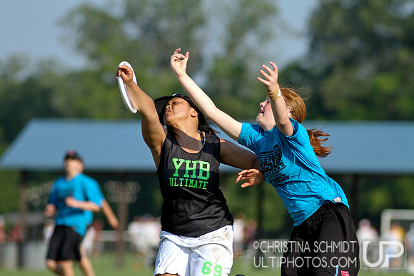 Sunday Girls Play-In Game -- USAU 2012 HS Southerns