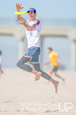 Day 1 of the WFDF 2023 World Beach Ultimate Championships