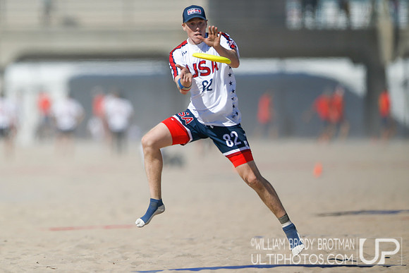 Day 1 of the WFDF 2023 World Beach Ultimate Championships