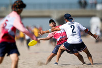 Day 1 of the WFDF 2023 World Beach Ultimate Championships
