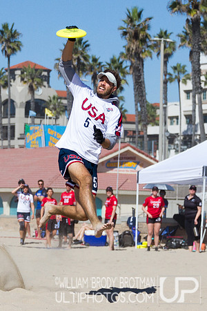 Day 1 of the WFDF 2023 World Beach Ultimate Championships