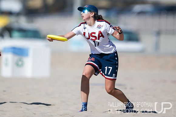 Day 1 of the WFDF 2023 World Beach Ultimate Championships