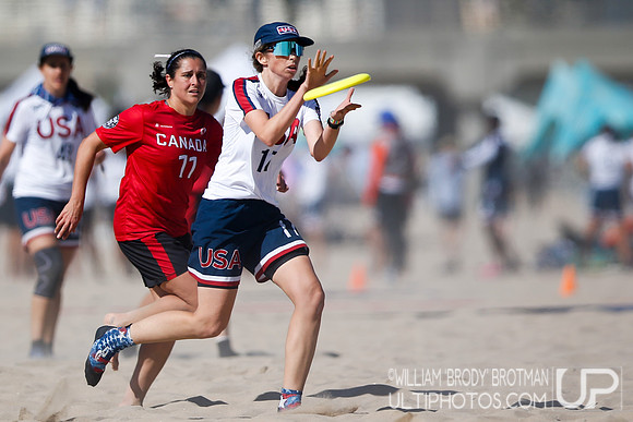 Day 1 of the WFDF 2023 World Beach Ultimate Championships