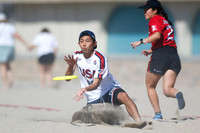 Day 1 of the WFDF 2023 World Beach Ultimate Championships