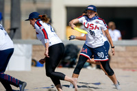 Day 1 of the WFDF 2023 World Beach Ultimate Championships
