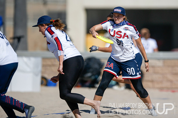 Day 1 of the WFDF 2023 World Beach Ultimate Championships