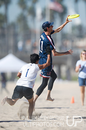 Day 1 of the WFDF 2023 World Beach Ultimate Championships