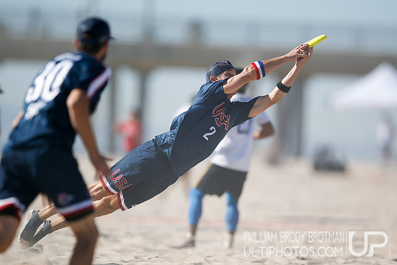 Day 1 of the WFDF 2023 World Beach Ultimate Championships