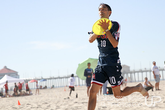 Day 1 of the WFDF 2023 World Beach Ultimate Championships
