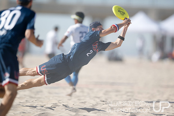 Day 1 of the WFDF 2023 World Beach Ultimate Championships