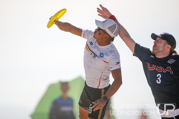 Day 1 of the WFDF 2023 World Beach Ultimate Championships