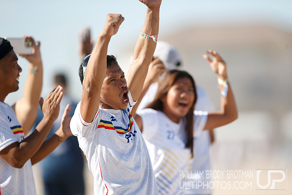 Day 1 of the WFDF 2023 World Beach Ultimate Championships