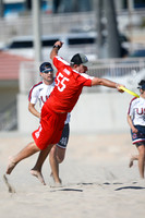 Day 1 of the WFDF 2023 World Beach Ultimate Championships