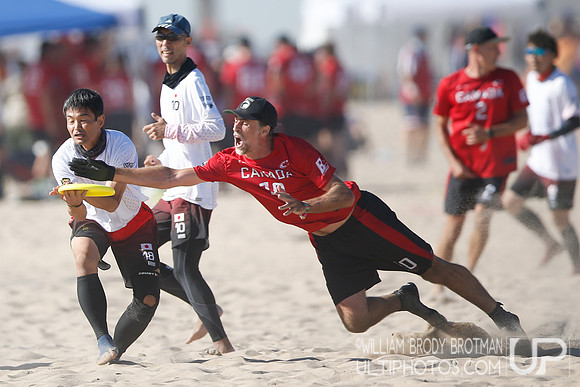 Day 1 of the WFDF 2023 World Beach Ultimate Championships