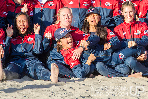 Day 1 of WFDF 2023 World Beach Ultimate Championships.