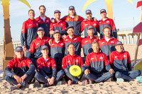 Day 1 of WFDF 2023 World Beach Ultimate Championships.