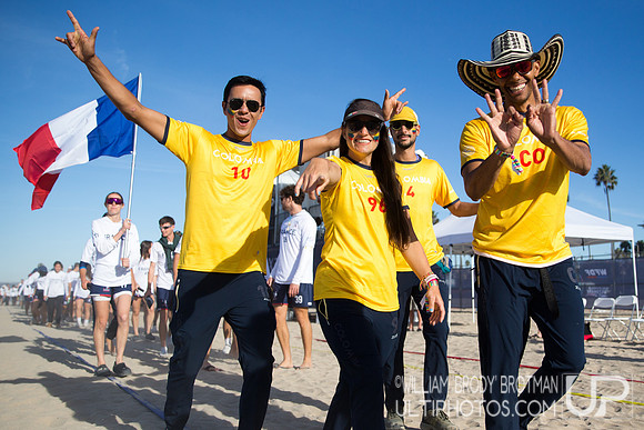 Day 1 of the WFDF 2023 World Beach Ultimate Championships