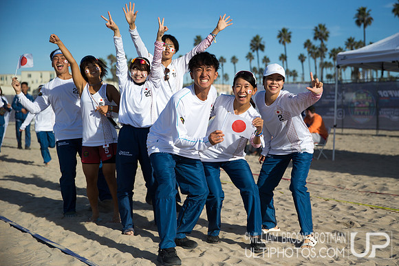 Day 1 of the WFDF 2023 World Beach Ultimate Championships