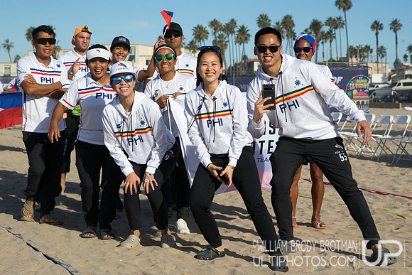 Day 1 of the WFDF 2023 World Beach Ultimate Championships