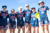 Day 1 of the WFDF 2023 World Beach Ultimate Championships
