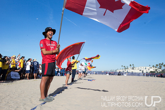 Day 1 of the WFDF 2023 World Beach Ultimate Championships