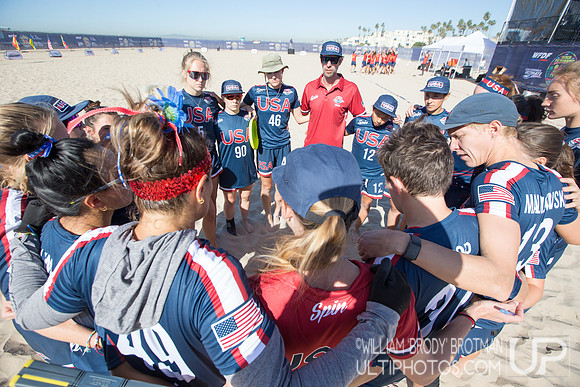 Day 1 of the WFDF 2023 World Beach Ultimate Championships