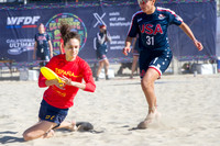 Day 1 of the WFDF 2023 World Beach Ultimate Championships
