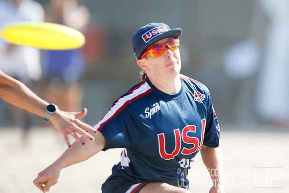 Day 1 of the WFDF 2023 World Beach Ultimate Championships
