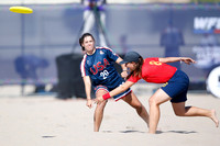 Day 1 of the WFDF 2023 World Beach Ultimate Championships