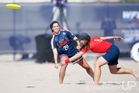 Day 1 of the WFDF 2023 World Beach Ultimate Championships