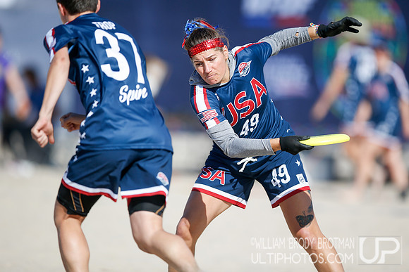 Day 1 of the WFDF 2023 World Beach Ultimate Championships