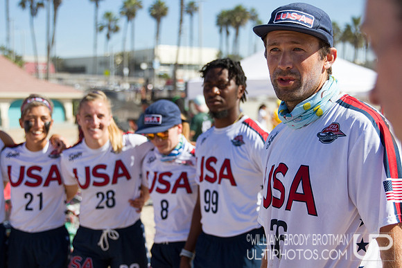 Day 1 of the WFDF 2023 World Beach Ultimate Championships