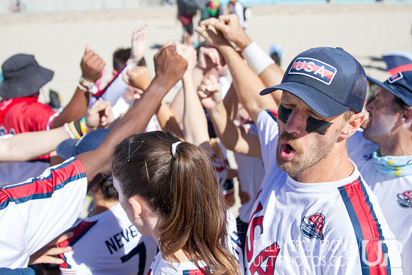 Day 1 of the WFDF 2023 World Beach Ultimate Championships