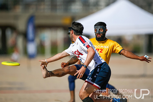 Day 1 of the WFDF 2023 World Beach Ultimate Championships