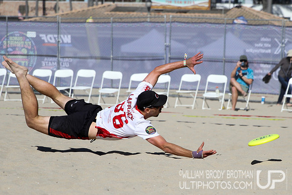 Day 1 of the WFDF 2023 World Beach Ultimate Championships