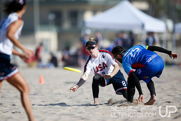 Day 1 of the WFDF 2023 World Beach Ultimate Championships