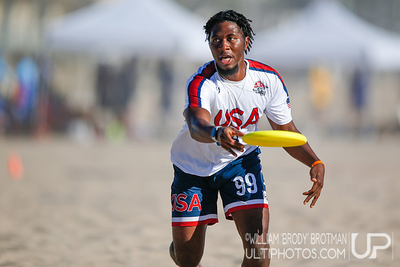 Day 1 of the WFDF 2023 World Beach Ultimate Championships