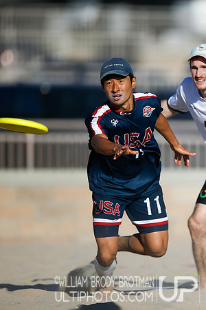 Day 1 of the WFDF 2023 World Beach Ultimate Championships