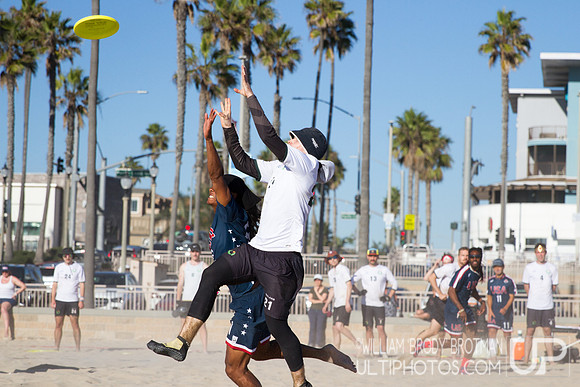 Day 1 of the WFDF 2023 World Beach Ultimate Championships