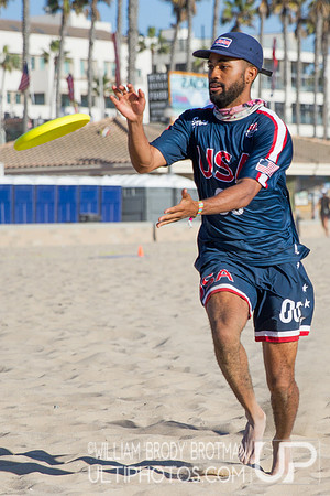 Day 1 of the WFDF 2023 World Beach Ultimate Championships