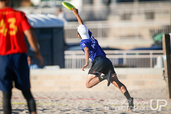 Day 1 of the WFDF 2023 World Beach Ultimate Championships
