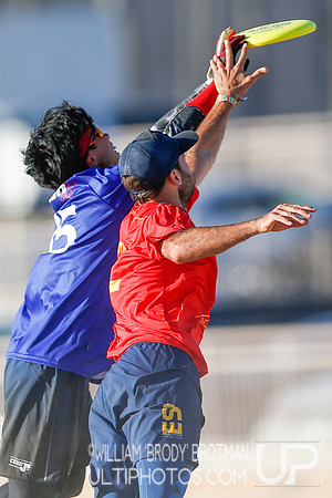 Day 1 of the WFDF 2023 World Beach Ultimate Championships