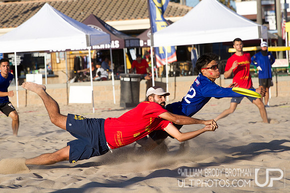 Day 1 of the WFDF 2023 World Beach Ultimate Championships