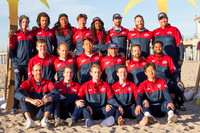 Day 1 of WFDF 2023 World Beach Ultimate Championships.